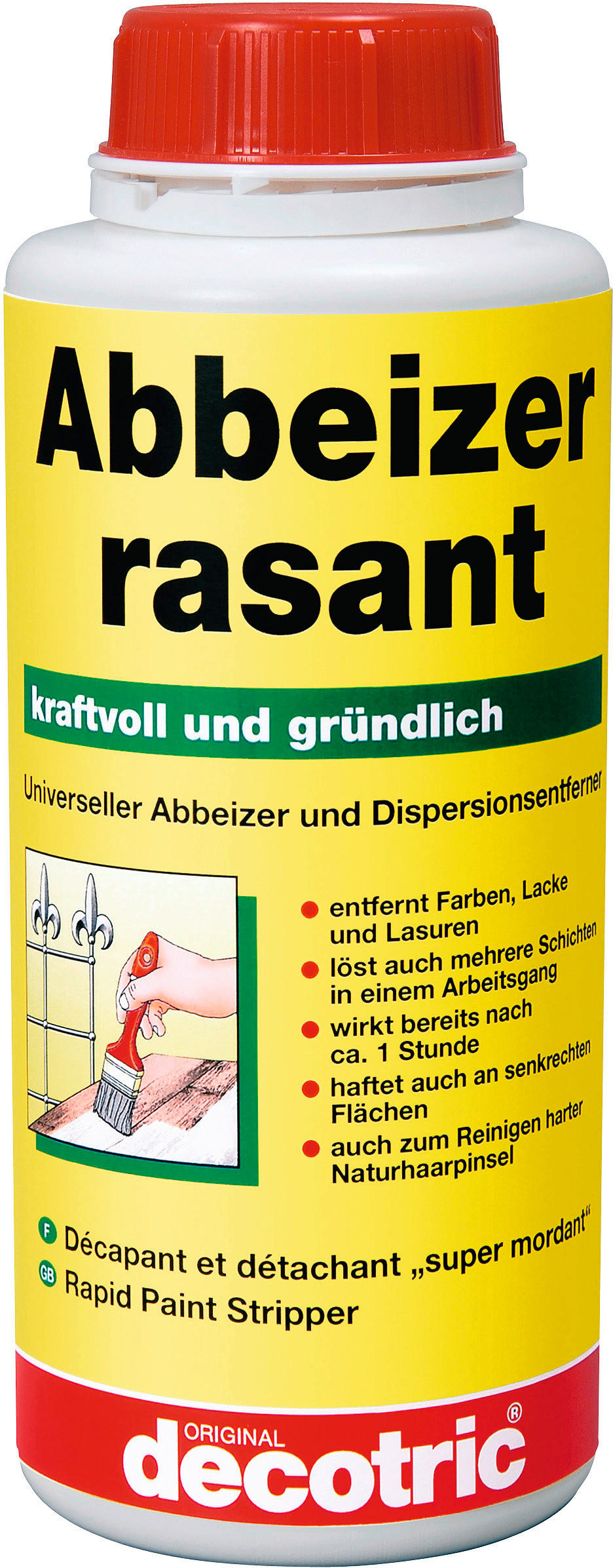 Abbeizer ca. 0,75 l Abbeizer_rasant 750ml - (750ml) - decotric