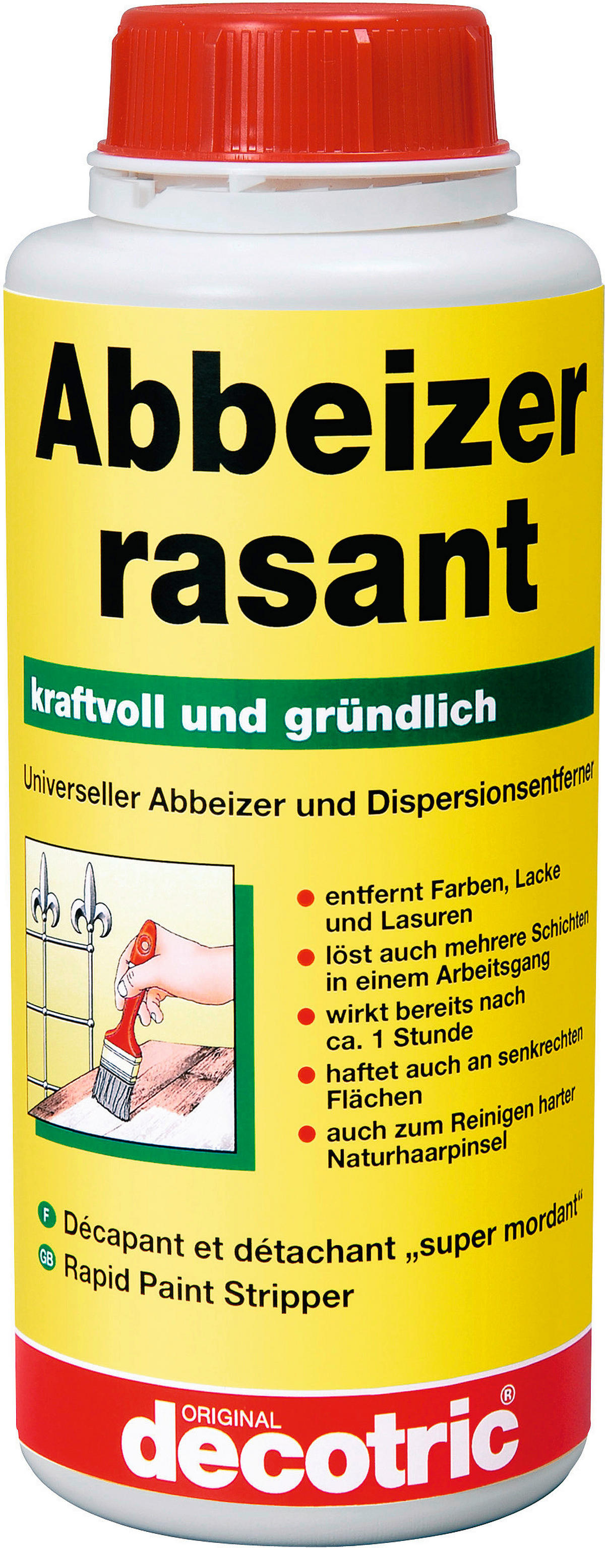 Abbeizer ca. 0,75 l Abbeizer_rasant 750ml - (750ml) - decotric