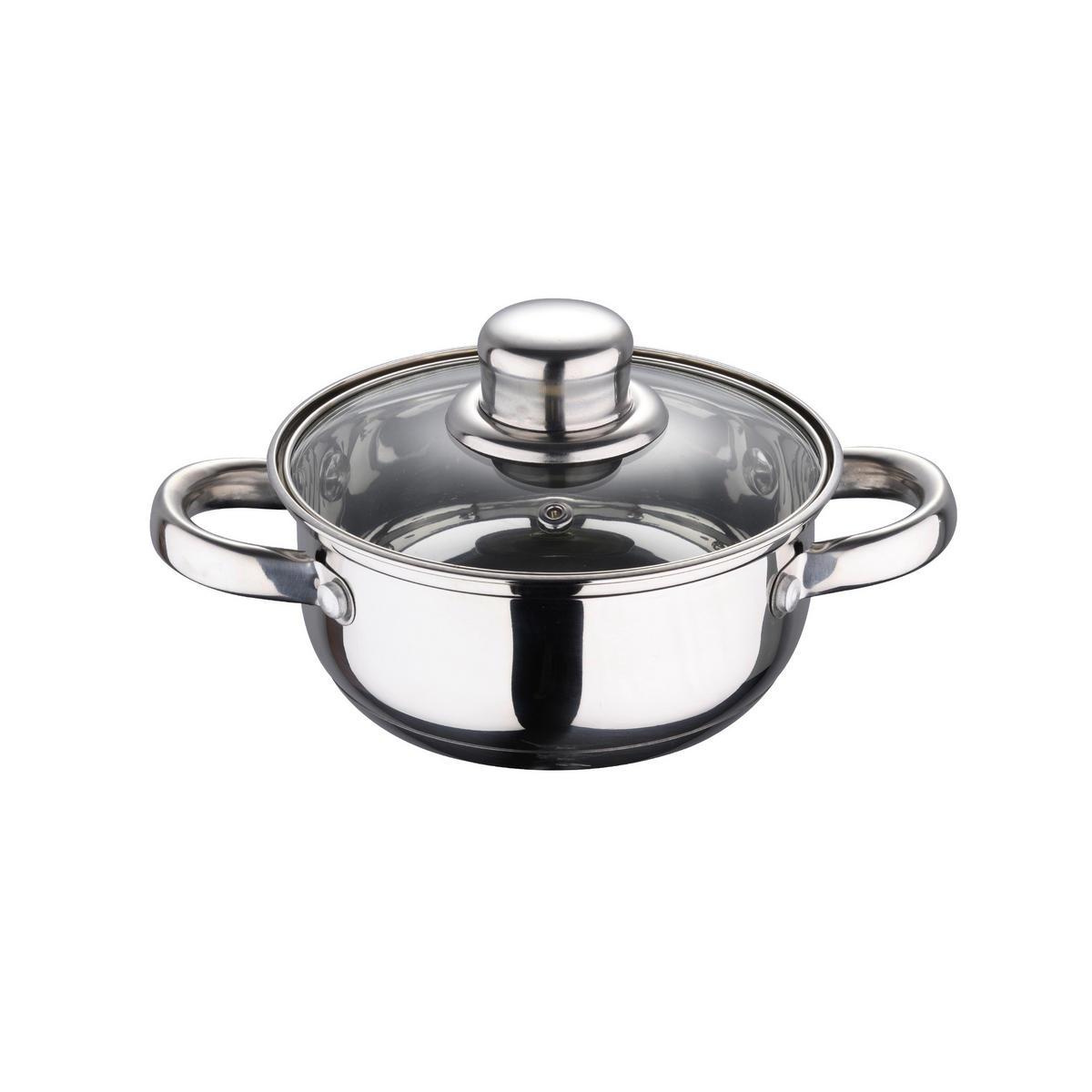 SAN IGNACIO Kochgeschirrset CASSEL silber Edelstahl 12 tlg. CASSEL - silber (47,50/28,00/19,00cm) - SAN IGNACIO