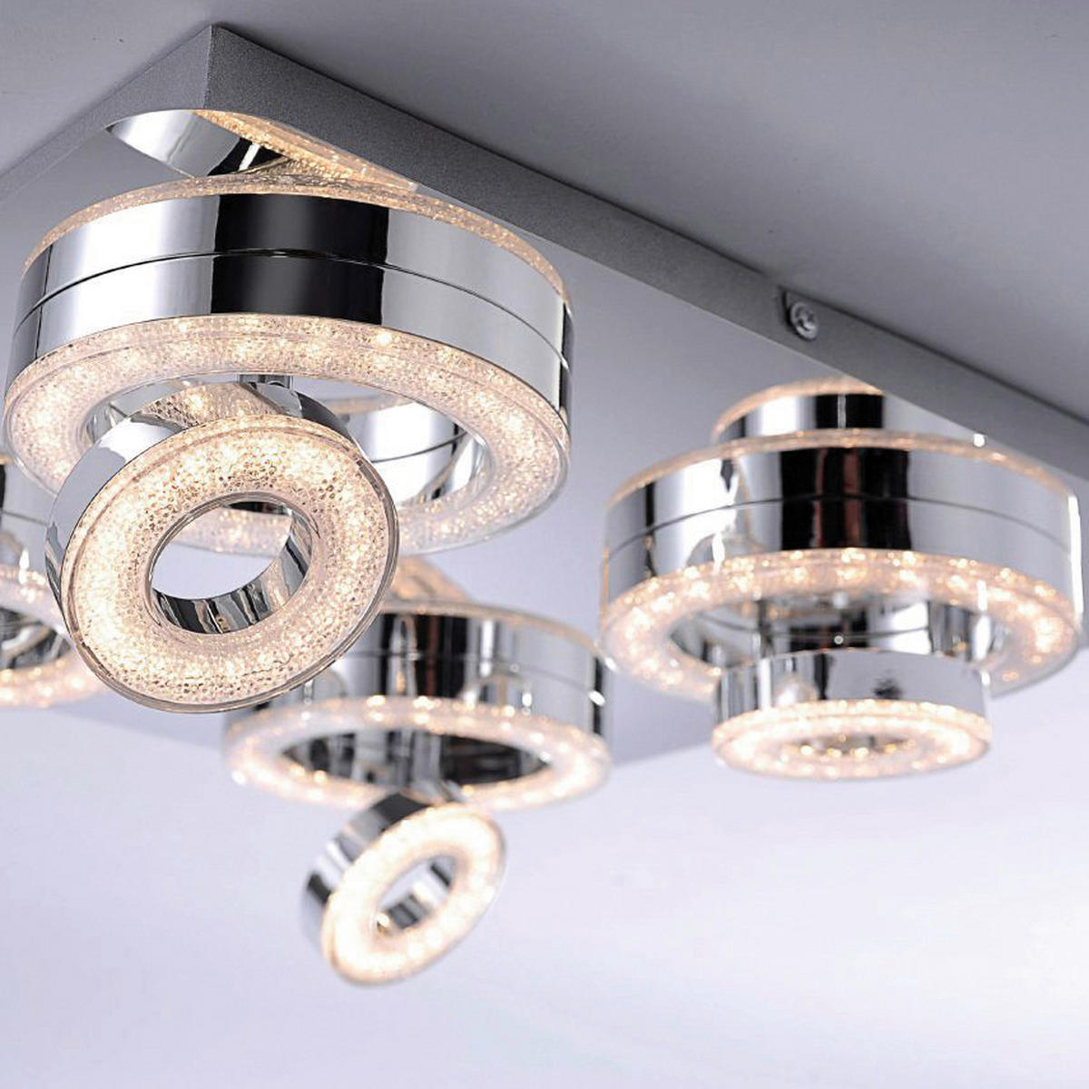 Just Light Smarte Deckenleuchte 14662-17 LED-Deckenleuchte_Tim - (40,00/15,00cm) - Just Light