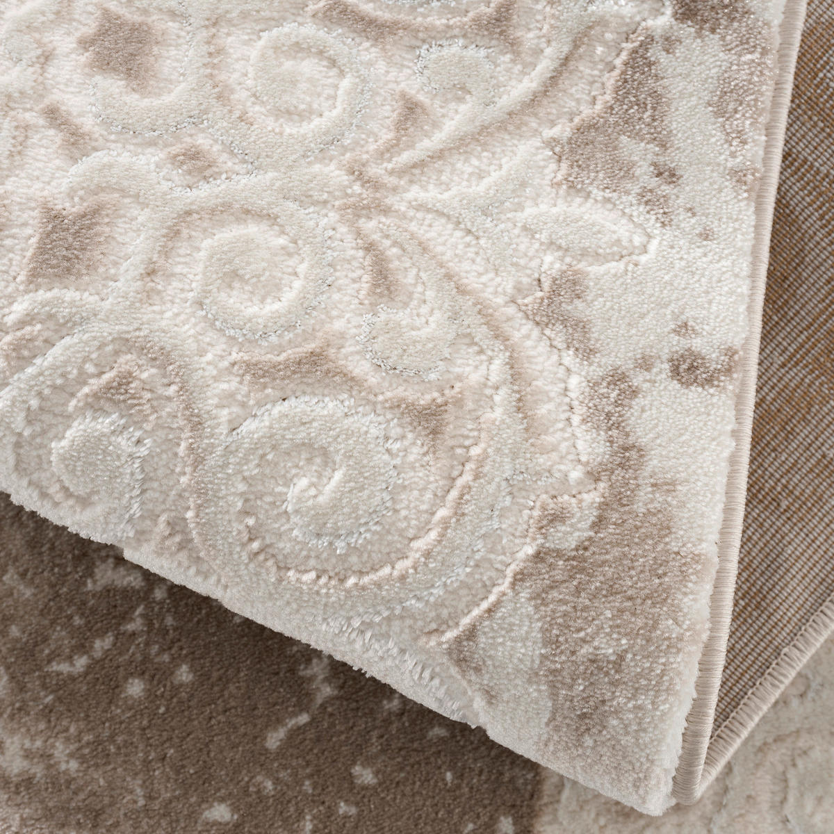 Sanat Teppich Harmony beige B/L: ca. 80x300 cm Harmony - beige (80,00/300,00cm) - Sanat
