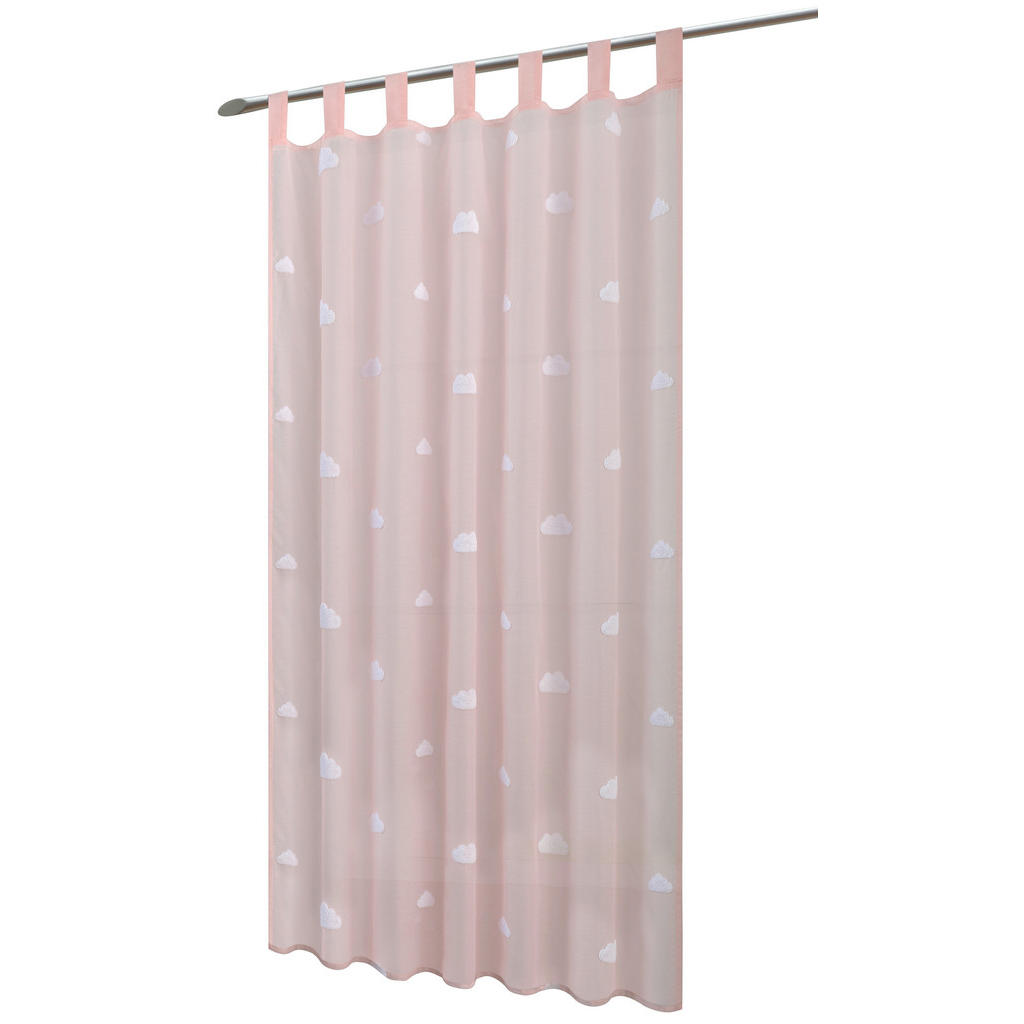 Thumbnail - POCOline Kombivorhang Clouds rosé B/L: ca. 140x175 cm