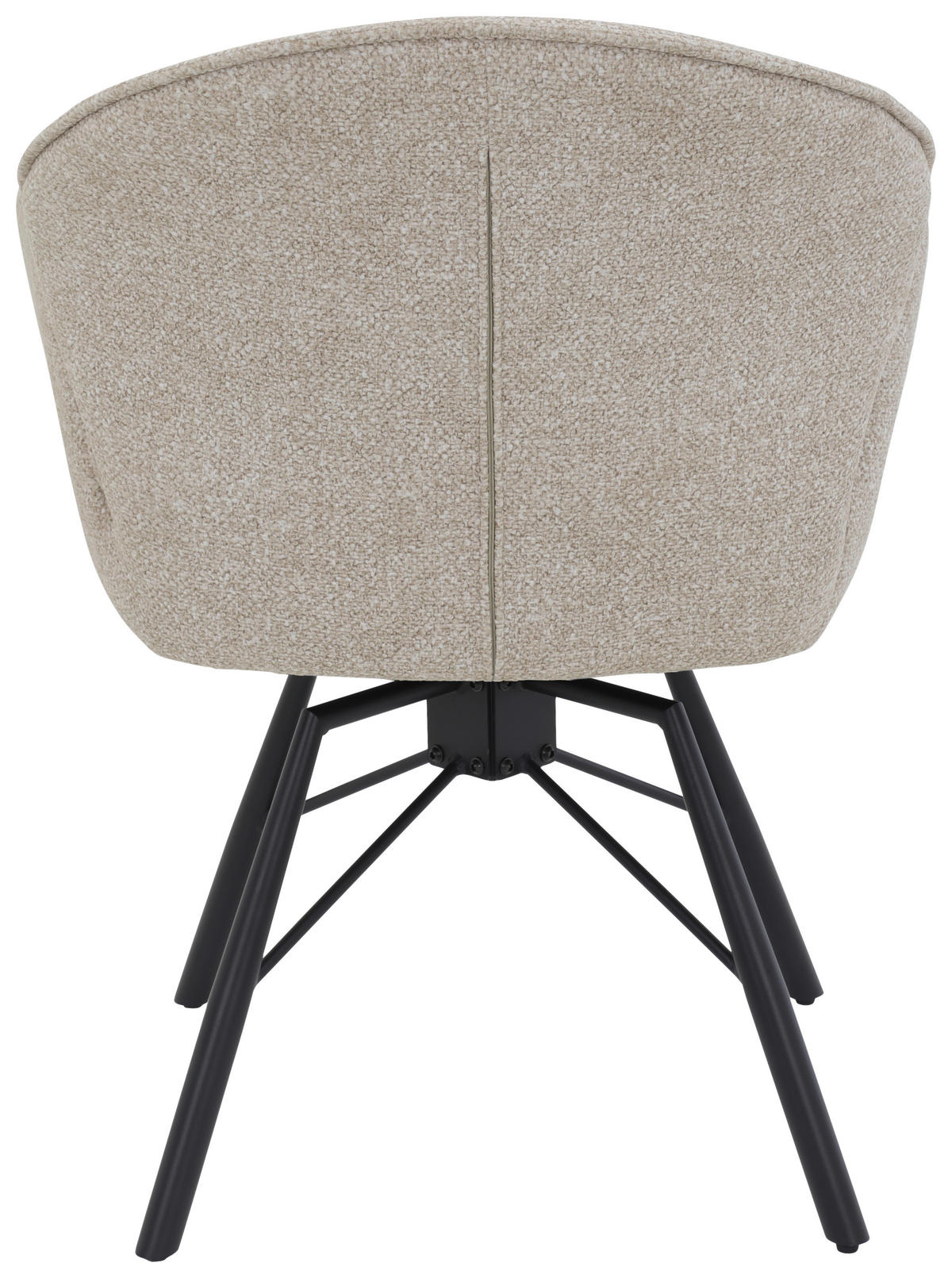 Sessel Bristol, 2er-Set beige Metall Microfaser B/H/T: ca. 62x83x66 cm Bristol, 2er-Set - beige (62,00/83,00/66,00cm) - Hela