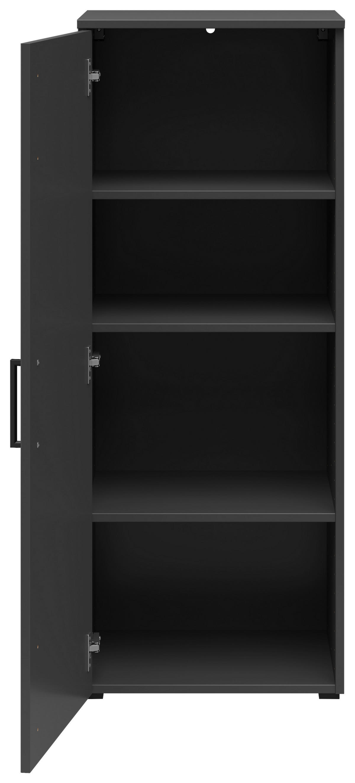 Schrank Multi-Stauraum Typ 16 anthrazit B/H/T: ca. 45x115x40 cm Multi-Stauraum Typ 16 - anthrazit (45,00/115,00/40,00cm)