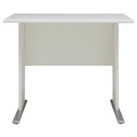 Schreibtisch Serie 200 perlweiß B/H/T: ca. 90x74,2x65 cm Serie 200 - perlweiß (90,00/74,20/65,00cm) - Möbelpartner