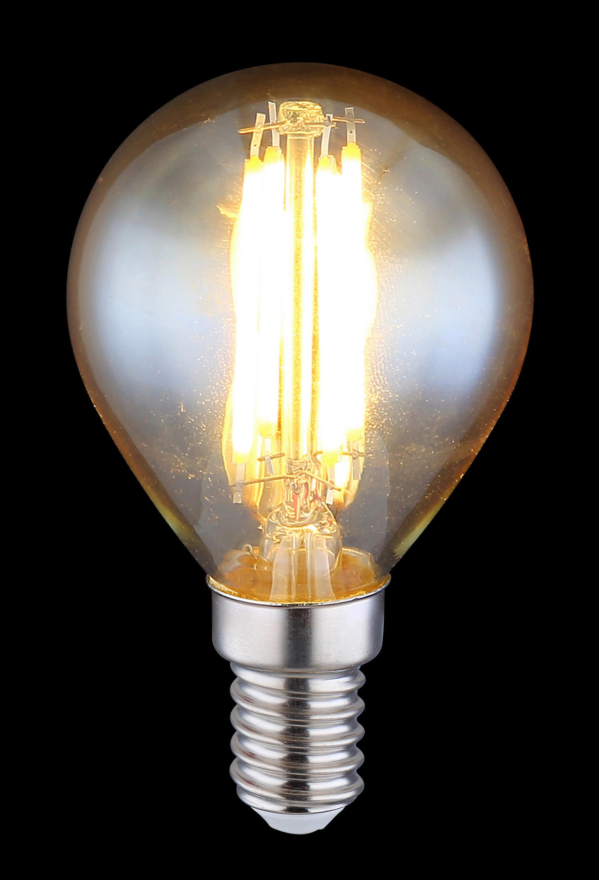 GLOBO LED-Leuchtmittel 10589AK E14 LED-Tropfenlampe_E14 - amber (4,50cm) - GLOBO