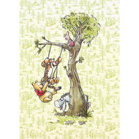 Komar Fototapete Winnie the Pooh in the wood DX4-017 B/H: ca. 200x280 cm Winnie the Pooh in the wood DX4-017 - (200,00/280,00cm) - Komar
