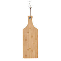 Zeller Schneide-/Servierbrett natur Natura Bambus B/H/L: ca. 16x1x45 cm Schneid-/u.Servierbrett - natur (45,00/16,00/1,00cm) - Zeller