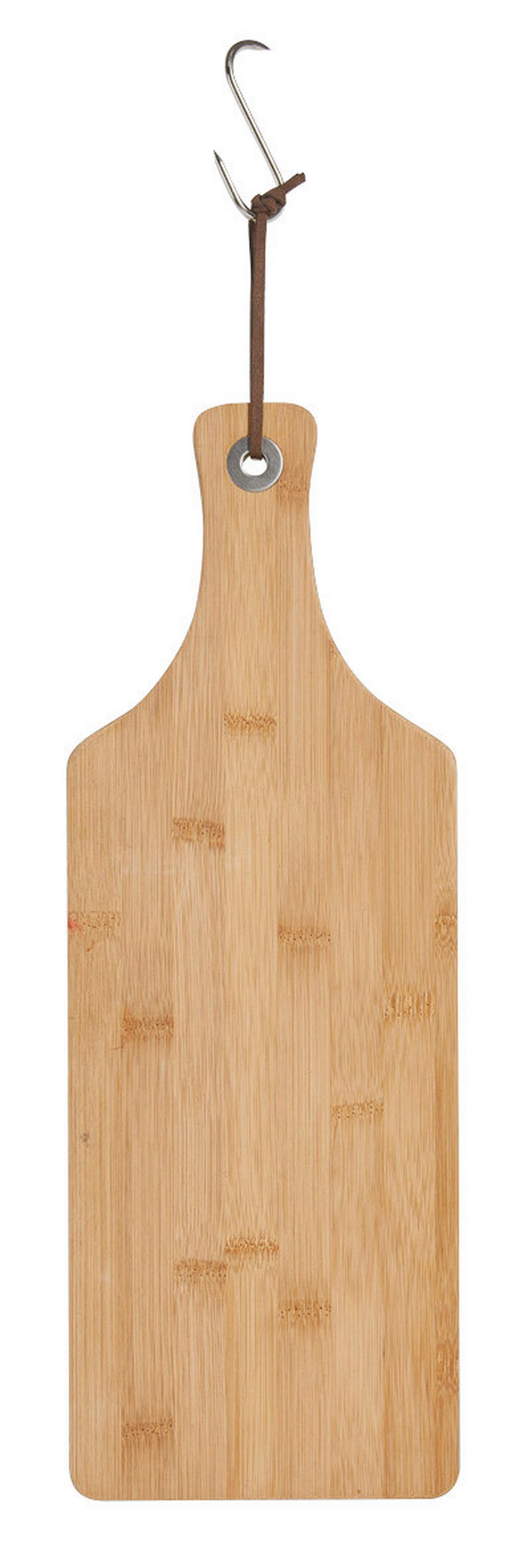 Zeller Schneide-/Servierbrett natur Natura Bambus B/H/L: ca. 16x1x45 cm Schneid-/u.Servierbrett - natur (45,00/16,00/1,00cm) - Zeller