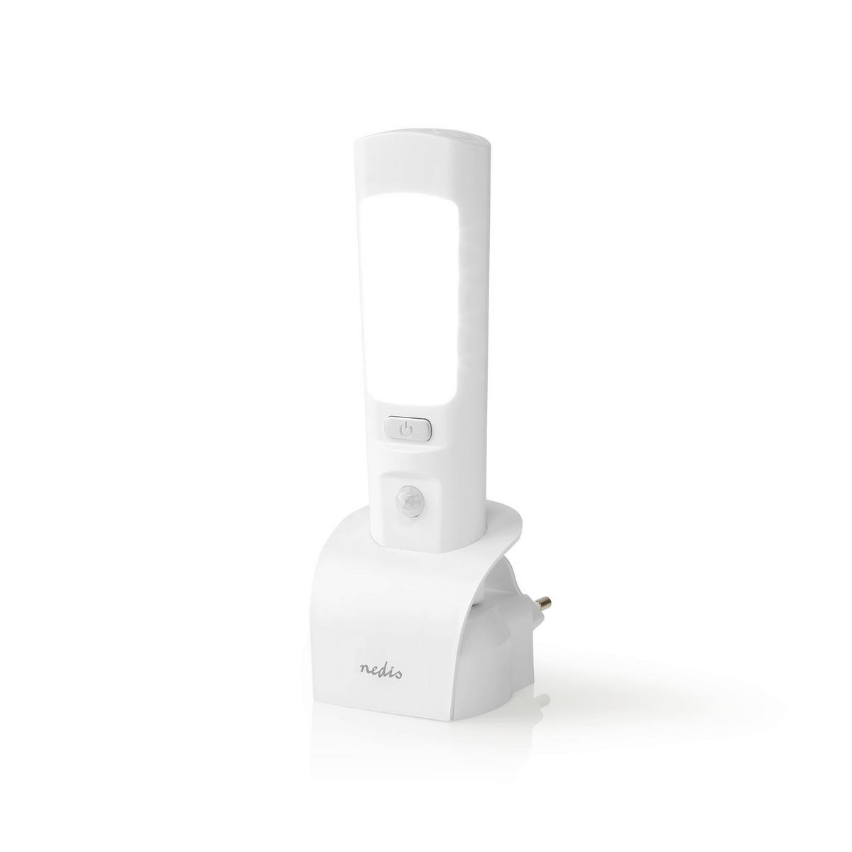 Nedis Orientierungslicht weiß Polycarbonat B/H/L: ca. 6x17x9 cm LED-Orientierungslicht - weiß (9,00/6,00/17,00cm) - Nedis