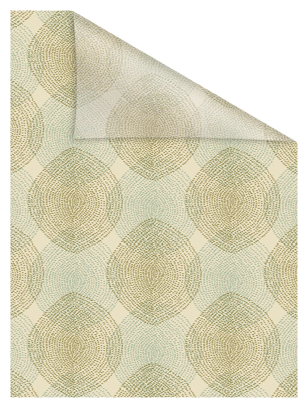 LICHTBLICK Fensterfolie Boho Drop India  Boho Drop India beige B/L: ca. 50x100 cm Boho Drop India - beige (50,00/100,00cm) - LICHTBLICK