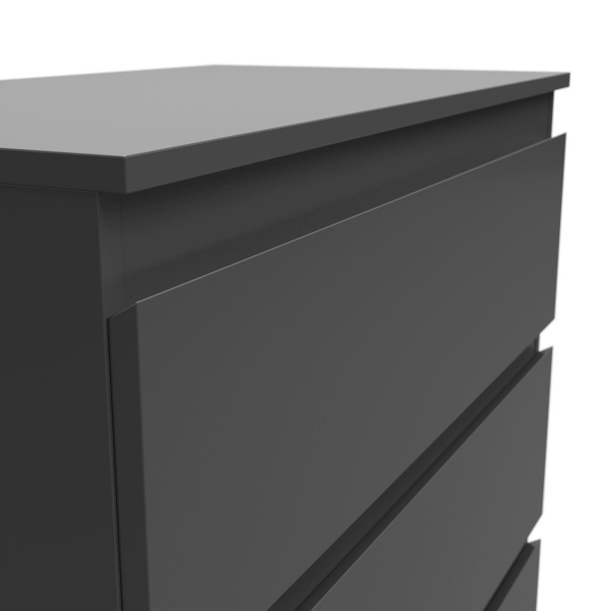 Kommode Mara anthrazit B/H/T: ca. 77x81x42 cm Mara - anthrazit (77,00/81,00/42,00cm)