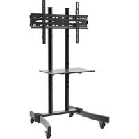 VCM TV-Standfuß schwarz TV-Standfuß_B-MS125_schwarz VCM - schwarz (125,00/76,00/66,00cm) - VCM