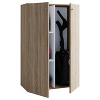 Putzschrank Lona XL Putzschrank Eiche Sonoma Nachbildung weiß B/H/T: ca. 70x105x40 cm Lona XL Putzschrank - Eiche/weiß (70,00/105,00/40,00cm) - VCM Möbel