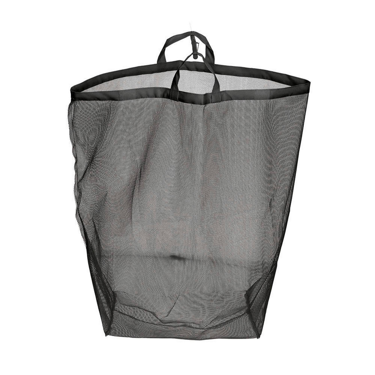 Zeller Wäschesammler schwarz Polyester B/H/L: ca. 34x69x415 cm Wäschesammler_mit_Tragetasche - schwarz (415,00/34,00/69,00cm) - Zeller
