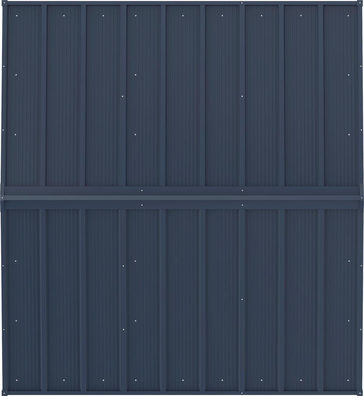 VCM Gerätehaus anthrazit B/H/L: ca. 202x181x174 cm Gerätehaus mit Schiebetür - anthrazit (174,00/202,00/181,00cm) - VCM