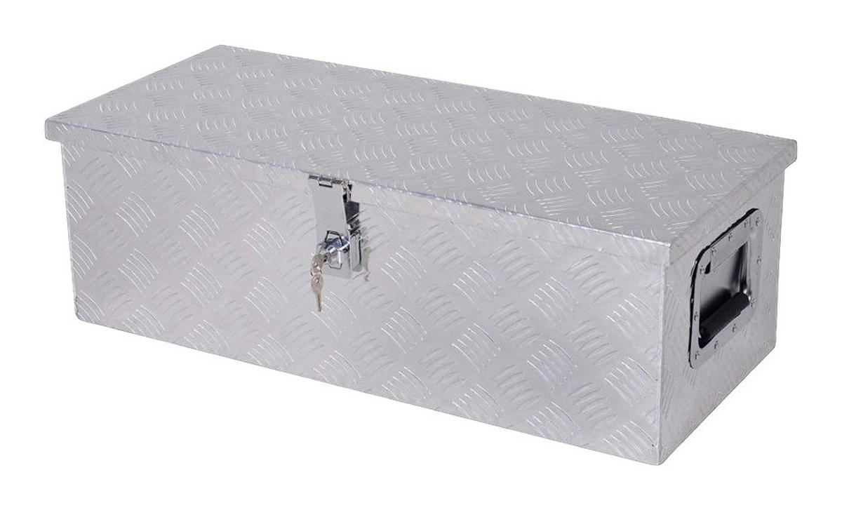 HOMCOM Werkzeugkasten C12-007 B/H/T: ca. 33x25x76 cm Werkzeugkasten MHC12-007 - silber (33,00/25,00/76,00cm) - HOMCOM