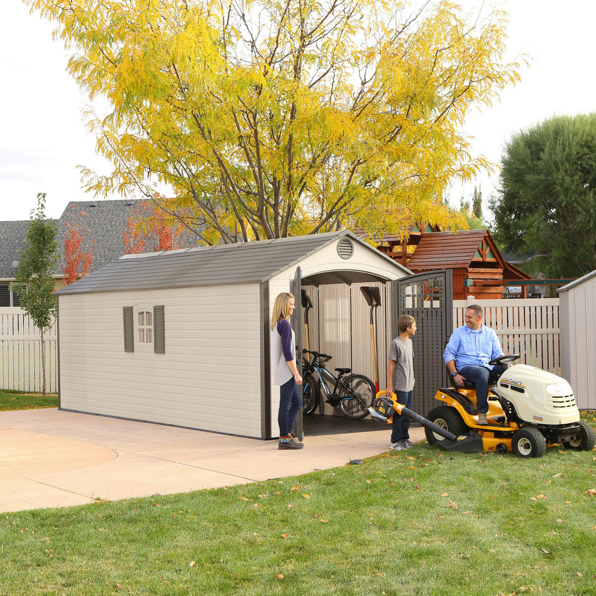 Lifetime Gartenhaus Giant Giant - (609,00/244,00/244,00cm) - Lifetime