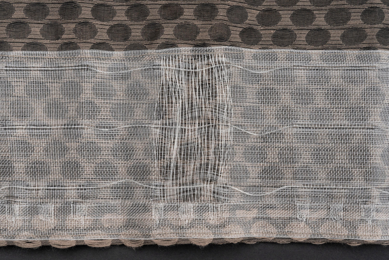 Kombivorhang DOT taupe B/L: ca. 135x300 cm DOT - taupe (135,00/300,00cm)