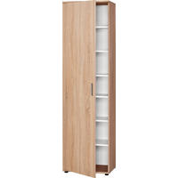 Mehrzweckschrank Kreta Eiche Sonoma Nachbildung B/H/T: ca. 50x184x34,5 cm Kreta - Eiche (50,00/184,00/34,50cm)