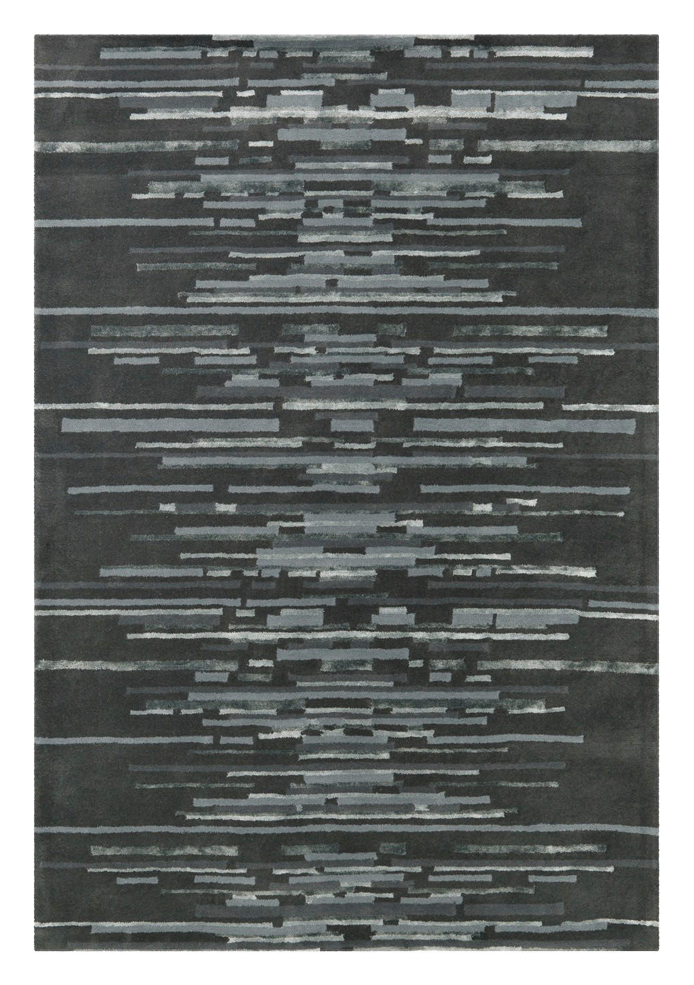 Arte Espina Kurzflorteppich Satin 8059 anthrazit B/L: ca. 170x240 cm Satin 8059 - anthrazit (170,00/240,00cm) - Arte Espina
