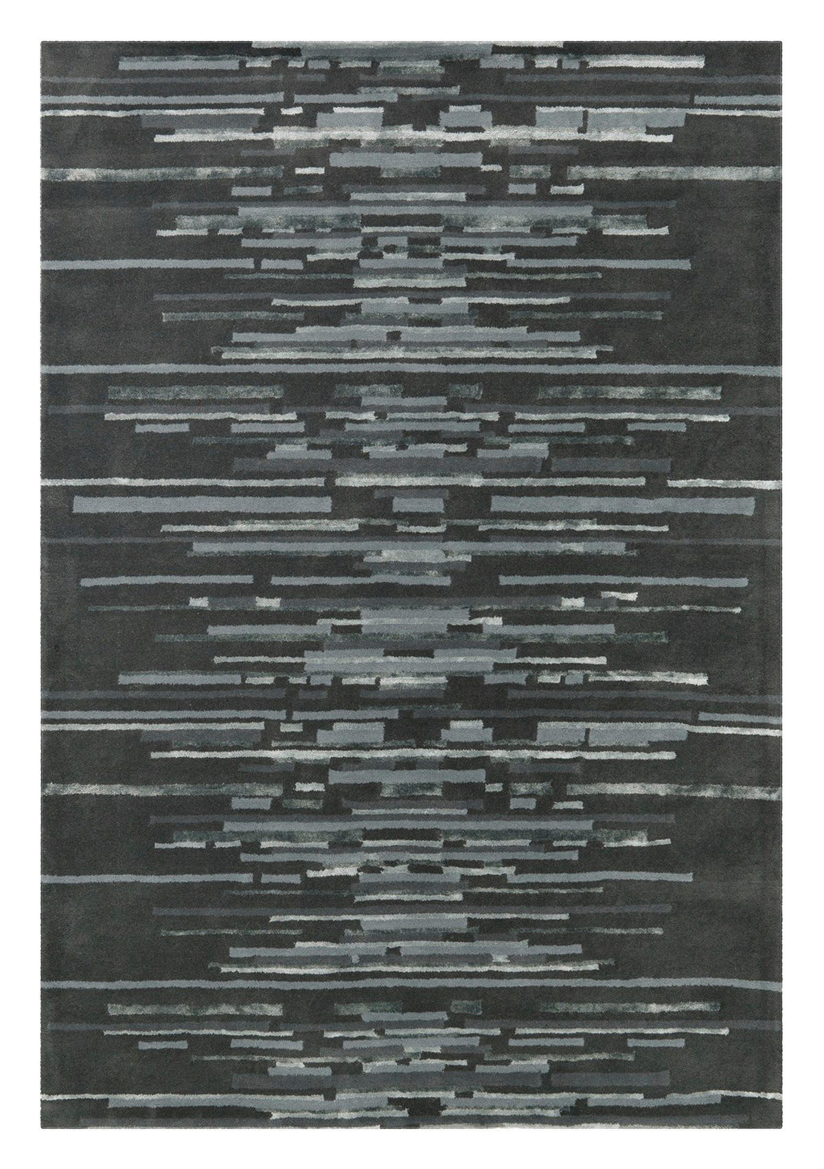 Arte Espina Kurzflorteppich Satin 8059 anthrazit B/L: ca. 170x240 cm Satin 8059 - anthrazit (170,00/240,00cm) - Arte Espina
