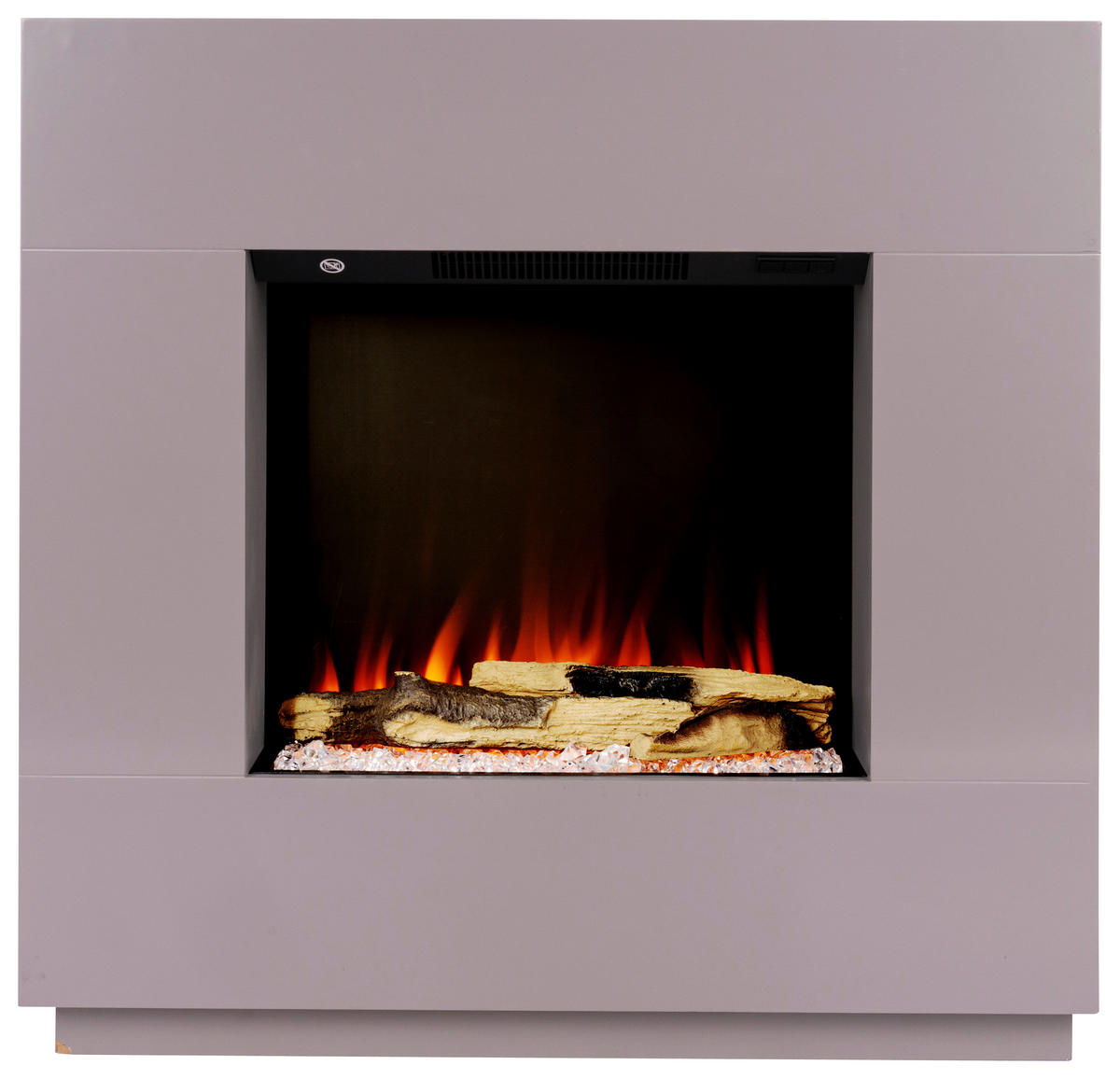 BHP Elektrischer-Kamin  ESKE BG00752-14 dunkelgrau MDF B/H/T: ca. 80x76x26 cm ca. 1500 W Elektrokamin BG00752-14 - dunkelgrau (80,00/76,00/26,00cm) - BHP