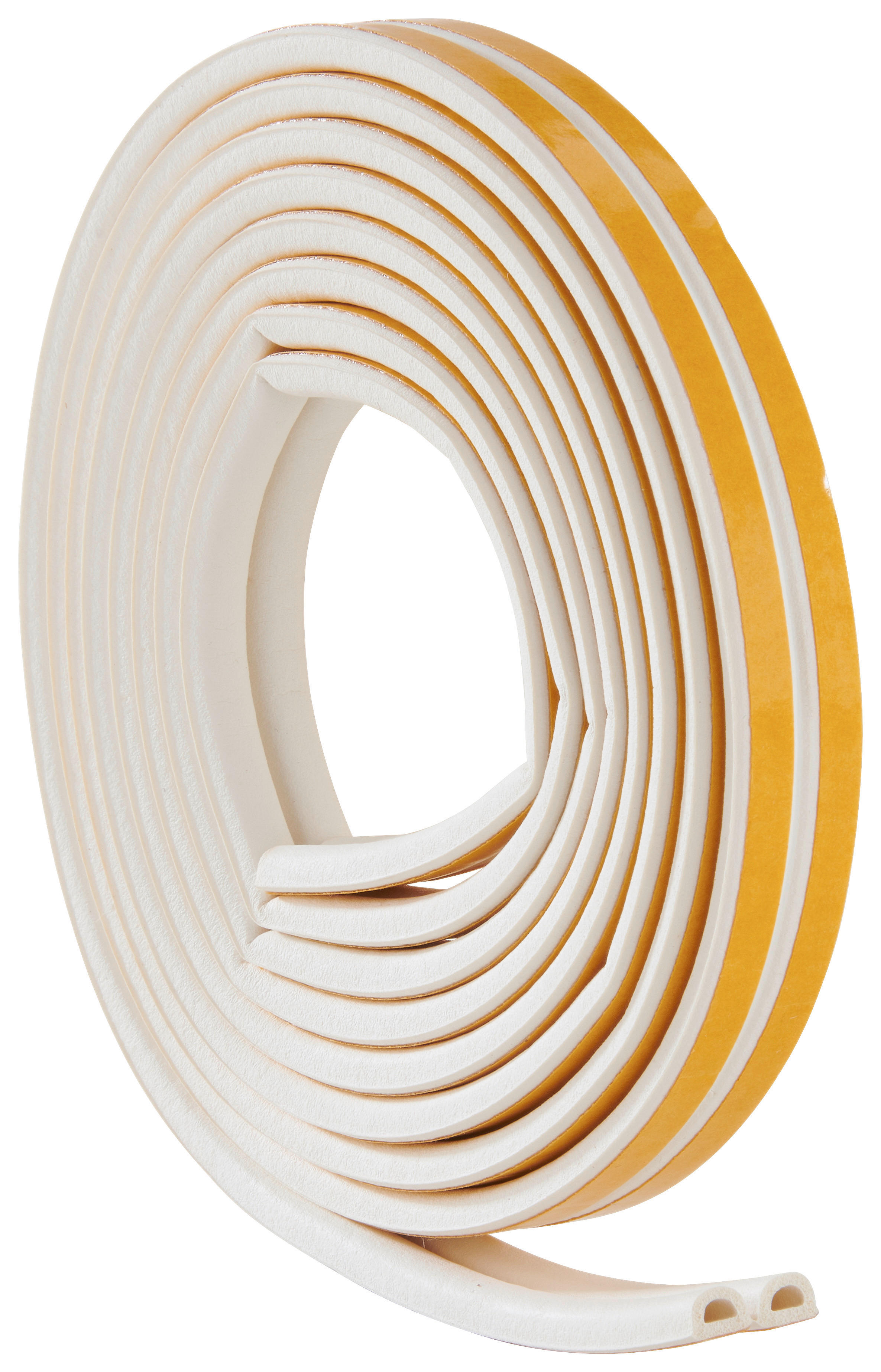 POCOline Profildichtungen weiß L: ca. 600 cm P-Profil-Gummidichtung 6m - weiß (600,00cm) - POCOline