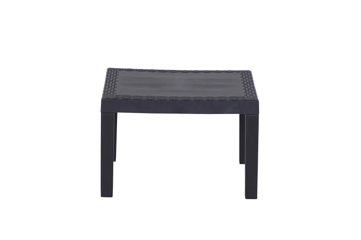 ProGarden Balkonset Kraka anthrazit Kunststoff B/H/L: ca. 60x42x70 cm Kraka - anthrazit (70,00/60,00/42,00cm) - ProGarden