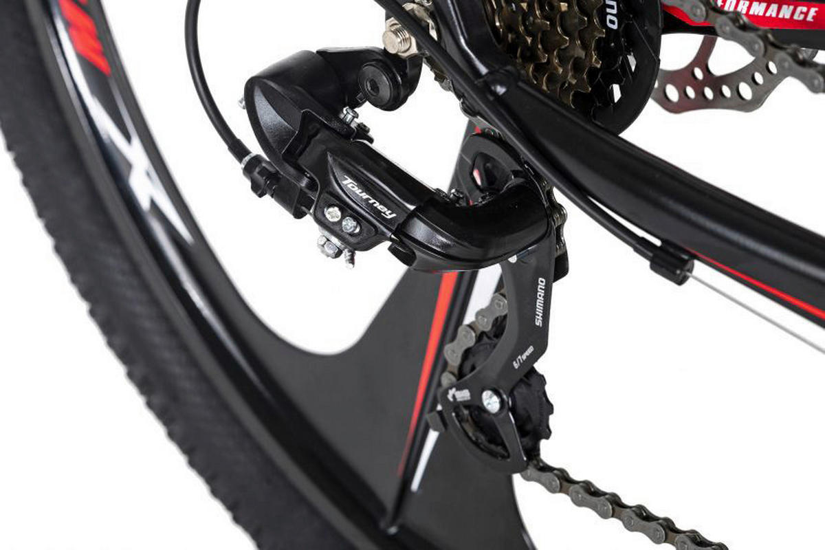 KS-Cycling Mountain-Bike Xplicit 582M  29 Zoll Rahmenhöhe 48 cm 21 Gänge schwarz schwarz ca. 29 Zoll Xplicit - rot/schwarz - KS-Cycling