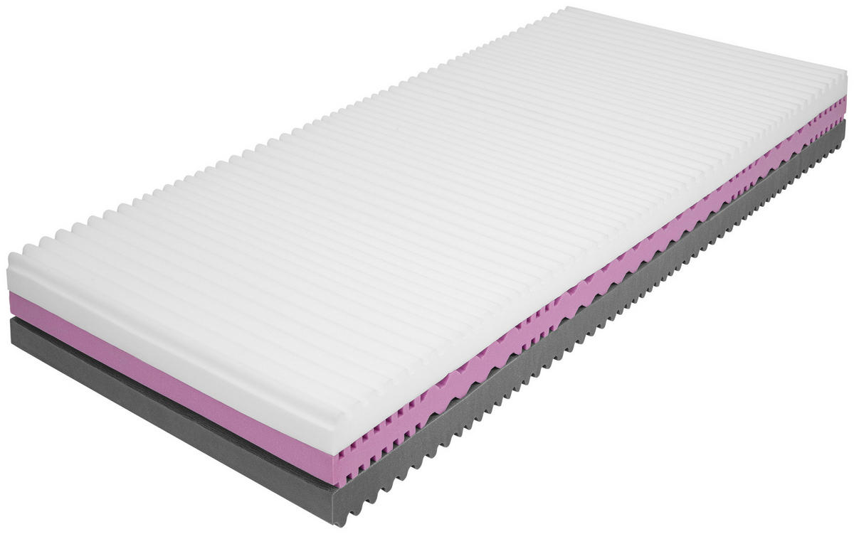 Komfortschaummatratze Piemont Liegefläche B/L: ca. 90x200 cm Piemont - (90,00/200,00cm)