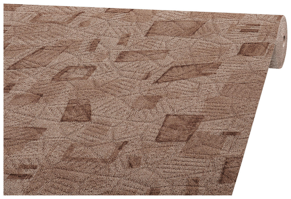Teppichboden Como braun B: ca. 400 cm pro m² Como - braun (400,00cm)