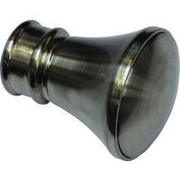 Boviva Endknopf Trompete Trompete - Edelstahloptik (2,50cm) - Boviva