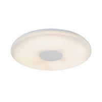 Näve Leuchten LED-Deckenleuchte weiß Kunststoff Metall B/H/T/D: ca. 60x6x60x60 cm PERTH - weiß (60,00/6,00/60,00cm) - Näve Leuchten