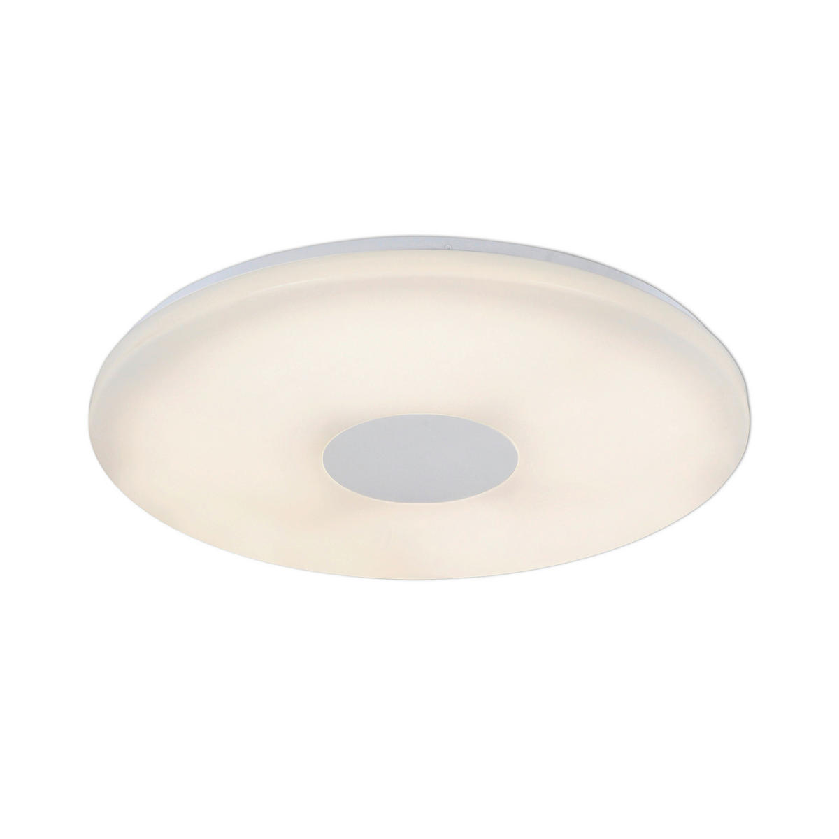 Näve Leuchten LED-Deckenleuchte weiß Kunststoff Metall B/H/T/D: ca. 60x6x60x60 cm PERTH - weiß (60,00/6,00/60,00cm) - Näve Leuchten