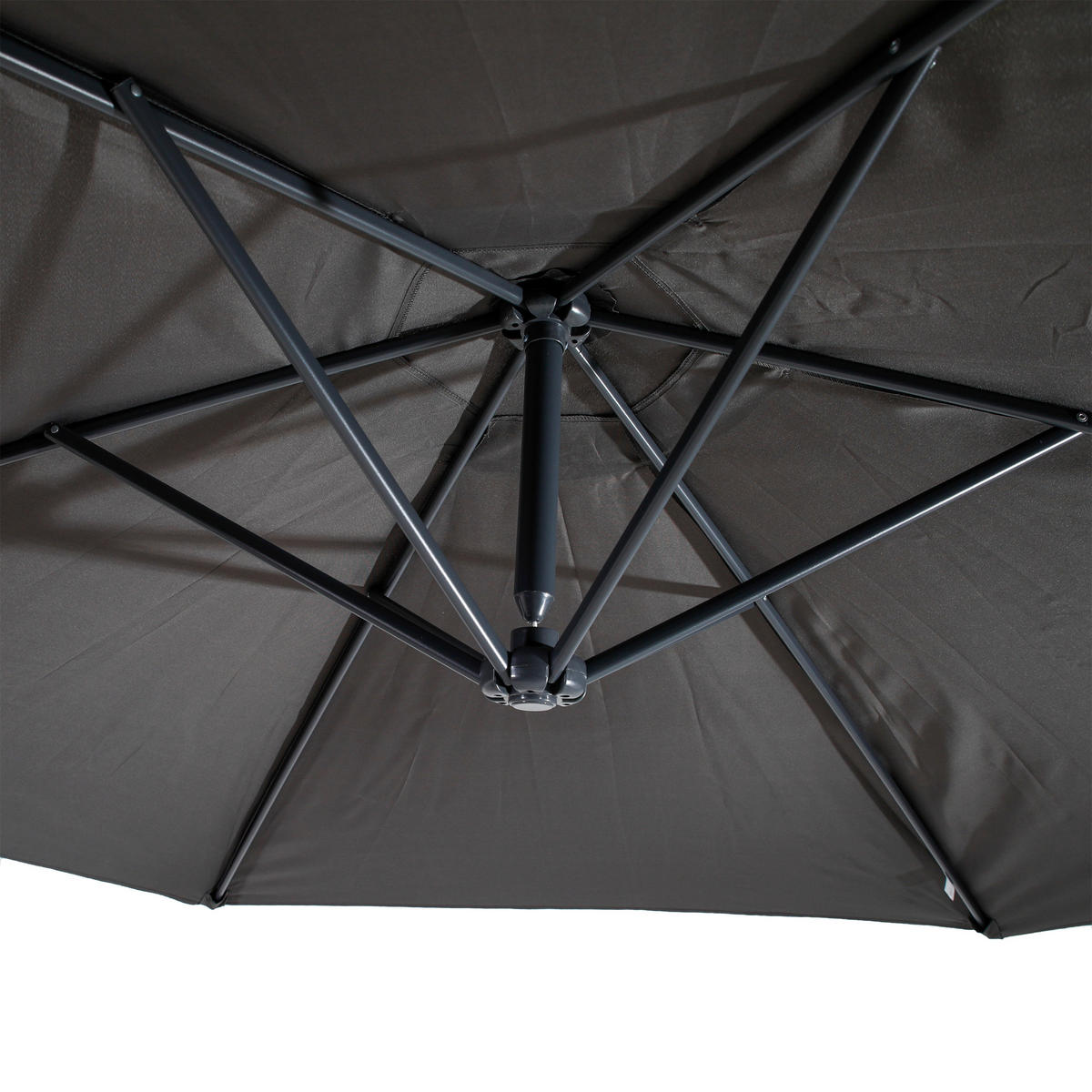 Greemotion Ampelschirm anthrazit Stahl B/H/L/D: ca. 182x16,5x25x300 cm Ampelschirm - anthrazit (25,00/182,00/16,50cm) - Greemotion