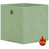 Stoffbox salbei B/H/T: ca. 32x32x32 cm Stoffbox_1 3757 - salbei (32,00/32,00/32,00cm)
