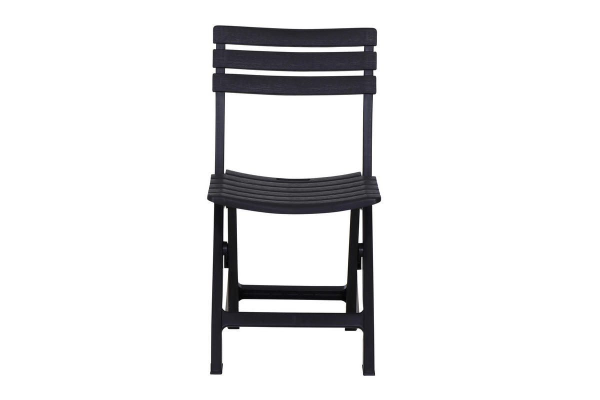 ProGarden Balkonset Club anthrazit Kunststoff B/H/L: ca. 945x2,5x112,5 cm Club - anthrazit (112,50/945,00/2,50cm) - ProGarden