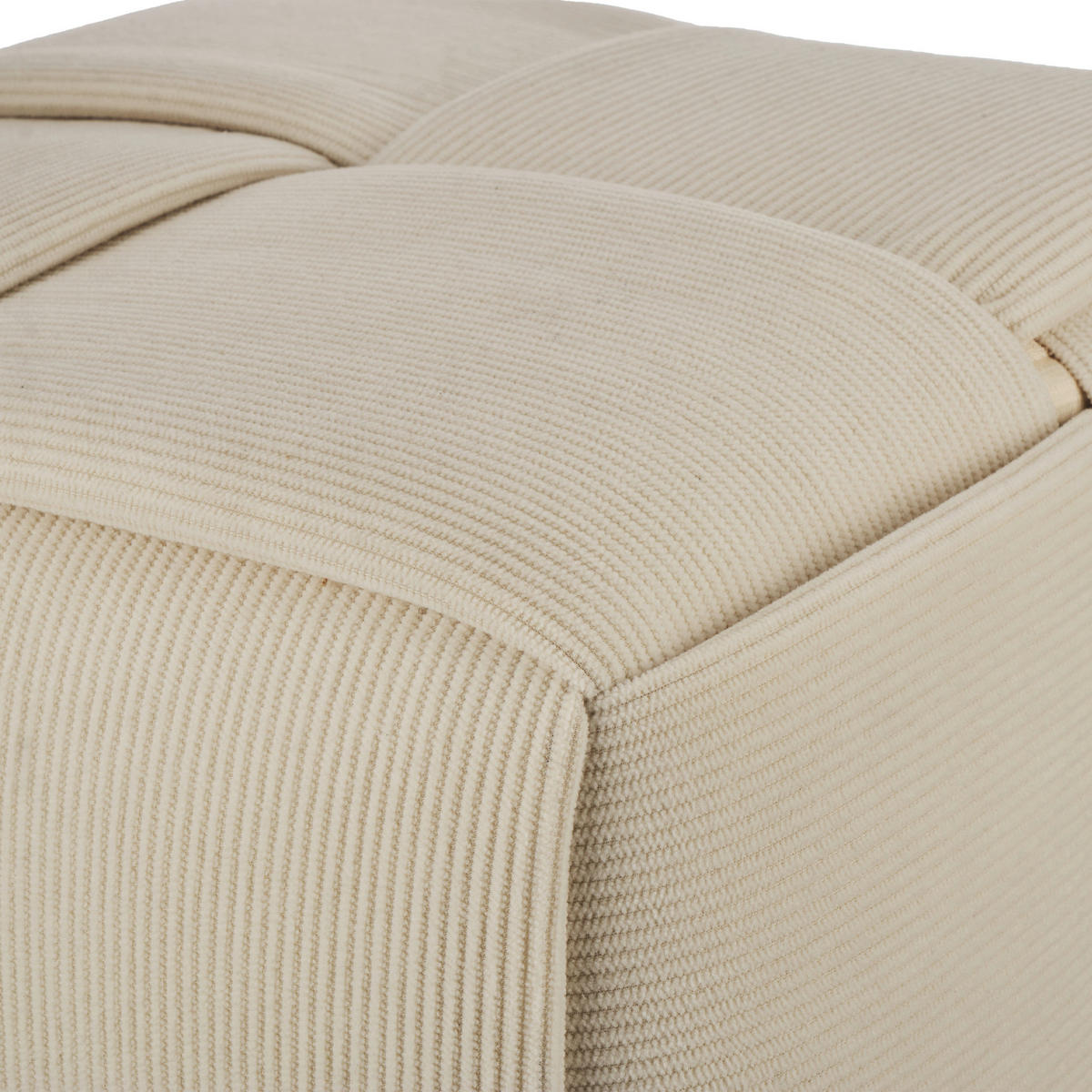 POCOline Sitzhocker beige Sitzhocker_Cord - beige - POCOline