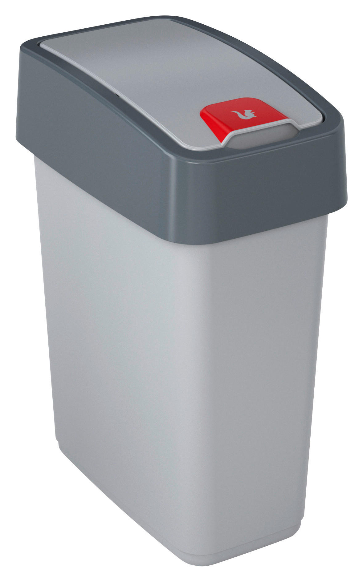 keeeper Abfalleimer silber B/H/L: ca. 29,5x36,5x18 cm Abfalleimer_magne 10l - silber (18,00/29,50/36,50cm) - keeeper