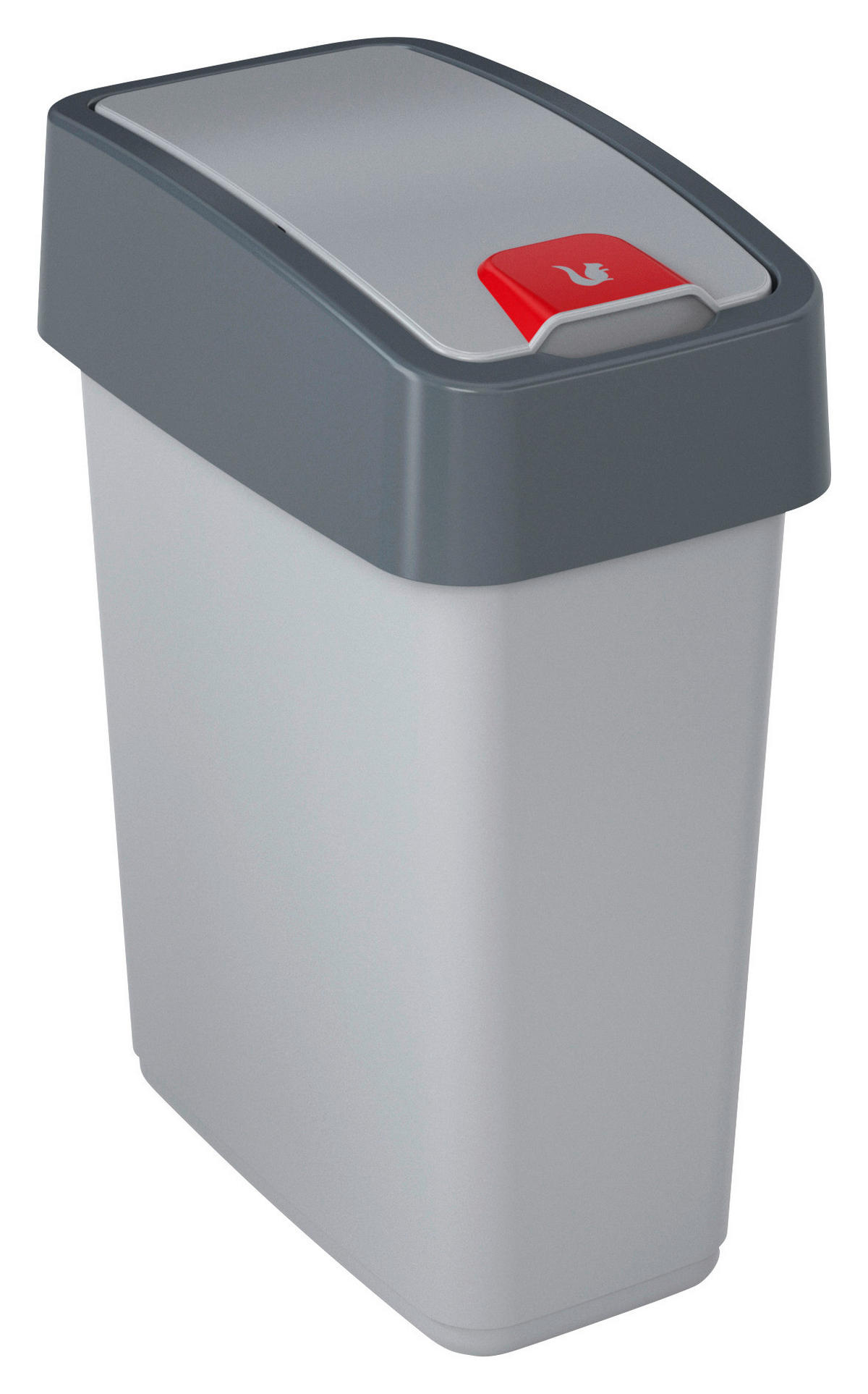 keeeper Abfalleimer silber B/H/L: ca. 29,5x36,5x18 cm Abfalleimer_magne 10l - silber (18,00/29,50/36,50cm) - keeeper