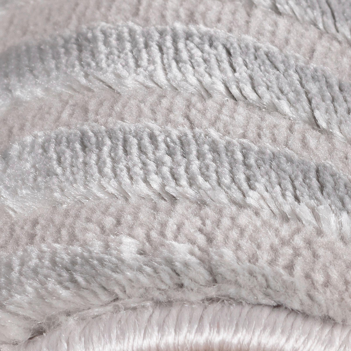 Ayyildiz Teppich SAHARA silber B/L: ca. 80x250 cm SAHARA - silber (80,00/250,00cm) - Ayyildiz