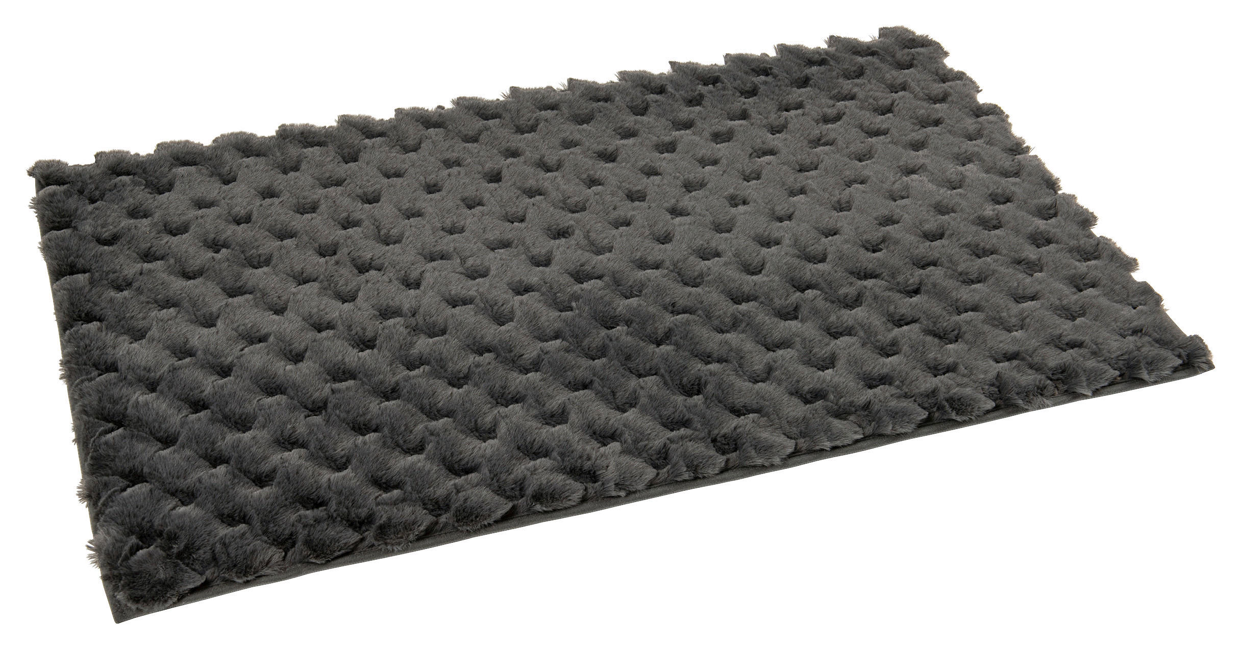 Badematte Wabe Wabe - anthrazit (60,00/100,00cm)
