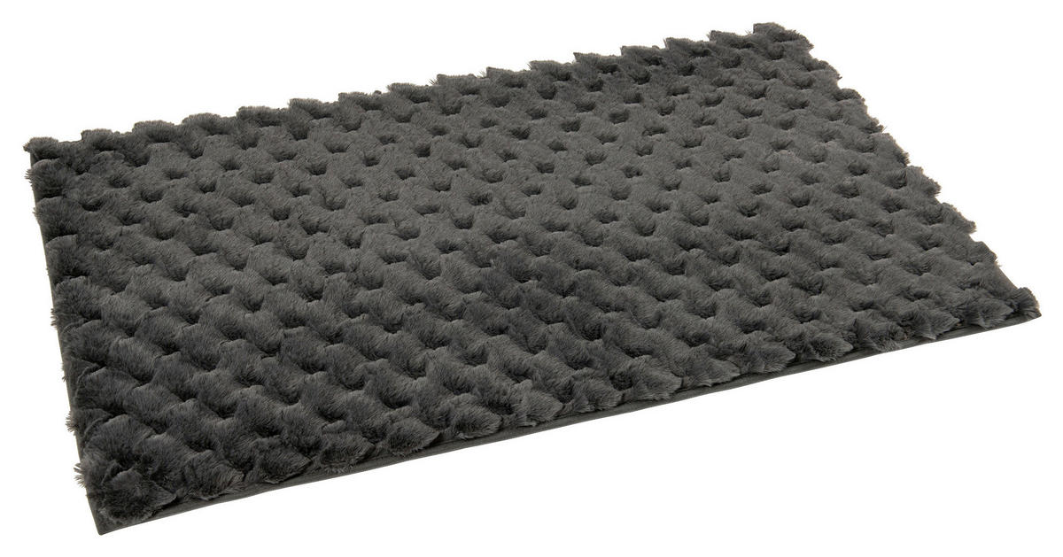 Badematte Wabe Wabe - anthrazit (60,00/100,00cm)