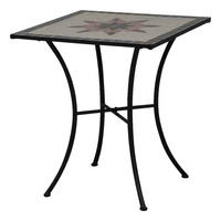 Gardamo Gartentisch STELLA grau Eisen STELLA - grau - Gardamo