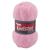 Handstrickgarn Fluffy rosa L: ca. 16000 cm Fluffy - rosa (16000,00cm) - Twister