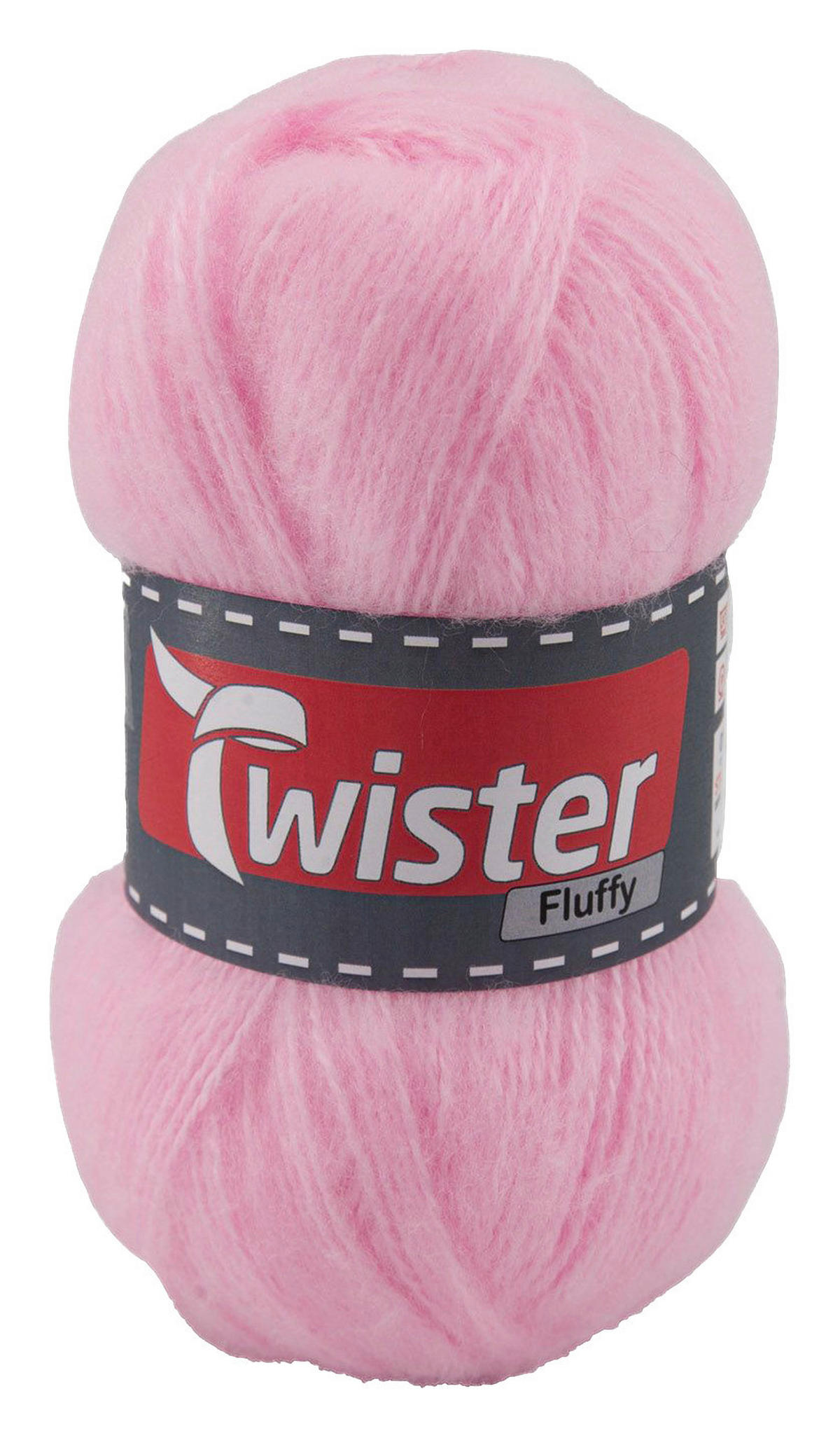 Handstrickgarn Fluffy rosa L: ca. 16000 cm Fluffy - rosa (16000,00cm) - Twister