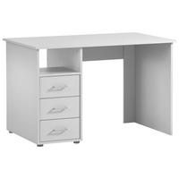 Schreibtisch Niels weiß perlweiß Optik B/H/T: ca. 116x74x70 cm Niels - weiß (116,00/74,00/70,00cm) - Möbelpartner