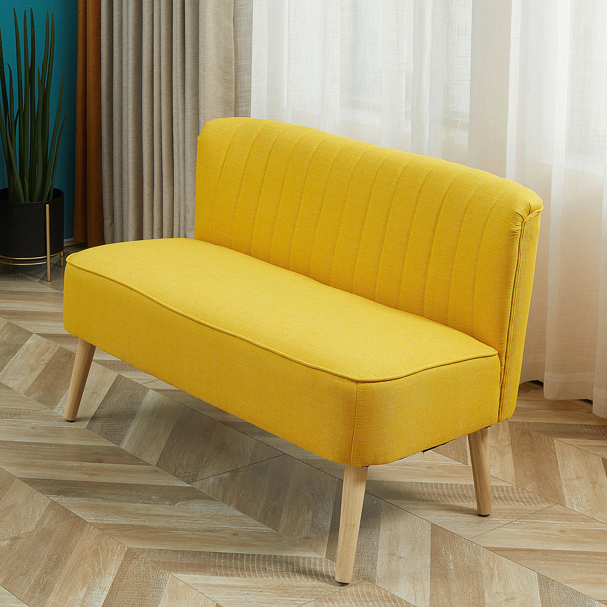 HOMCOM Loungesofa 833-524V04YL 833-524V04YL - HOMCOM