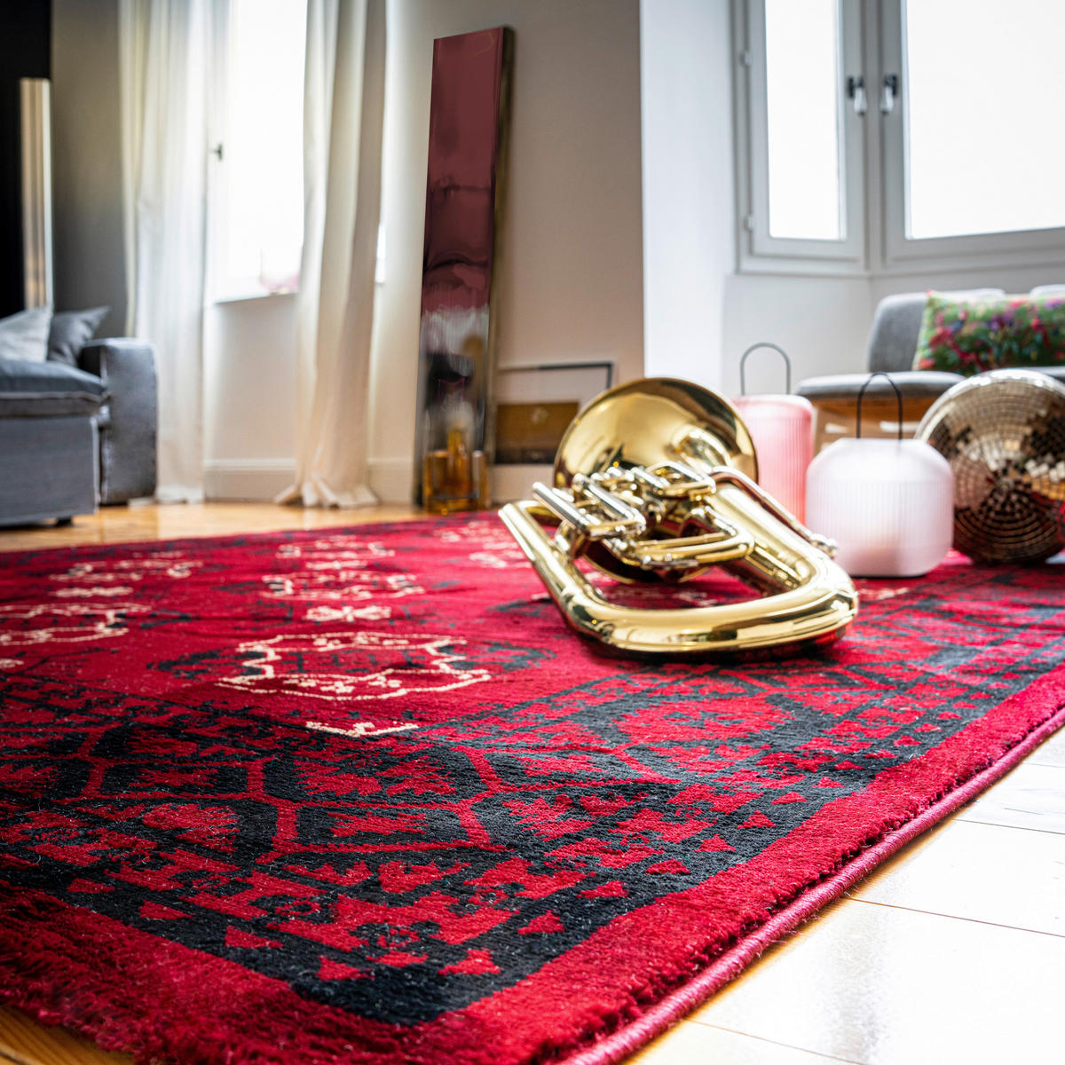Obsession Teppich My Ariana rot B/L: ca. 120x170 cm My Ariana - rot (120,00/170,00cm) - Obsession